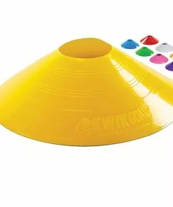 Kwik Goal 6A10 Small Disc Cones, 25/Pk Orange