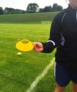 Kwik Goal 6A14 Mini Disc Cones, 25/Pk Red -Soccer Shop a12 907 1