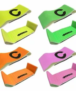 Kwik Goal 19B12 Captain "C" Armband Hi-Vis Yellow -Soccer Shop a12 912 4