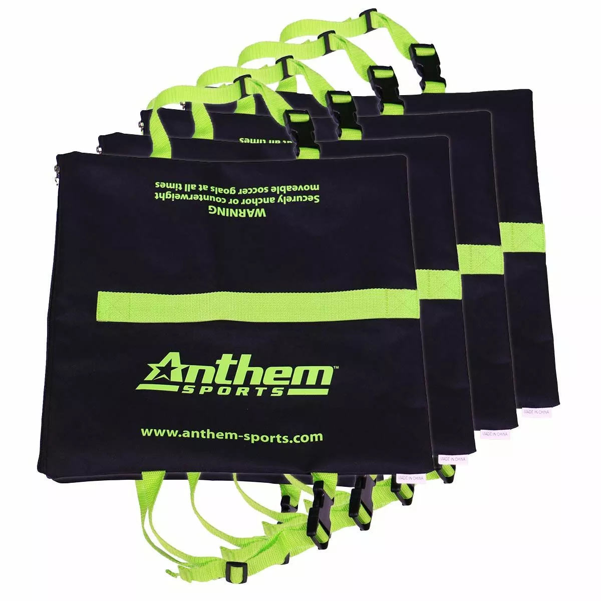 Anthem Sports Set of 4 Soccer Goal Anchor Sand Bags 1 Anthem Sports Set of 4 Soccer Goal Anchor Sand Bags
