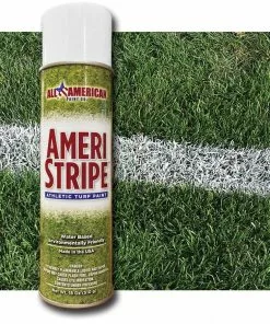 Ameri-Stripe Athletic Aerosol Field Marking Turf Paint, 18oz., WHITE