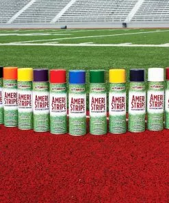 Ameri-Stripe Athletic Aerosol Field Marking Turf Paint, 18oz., COLOR Fluorescent Orange