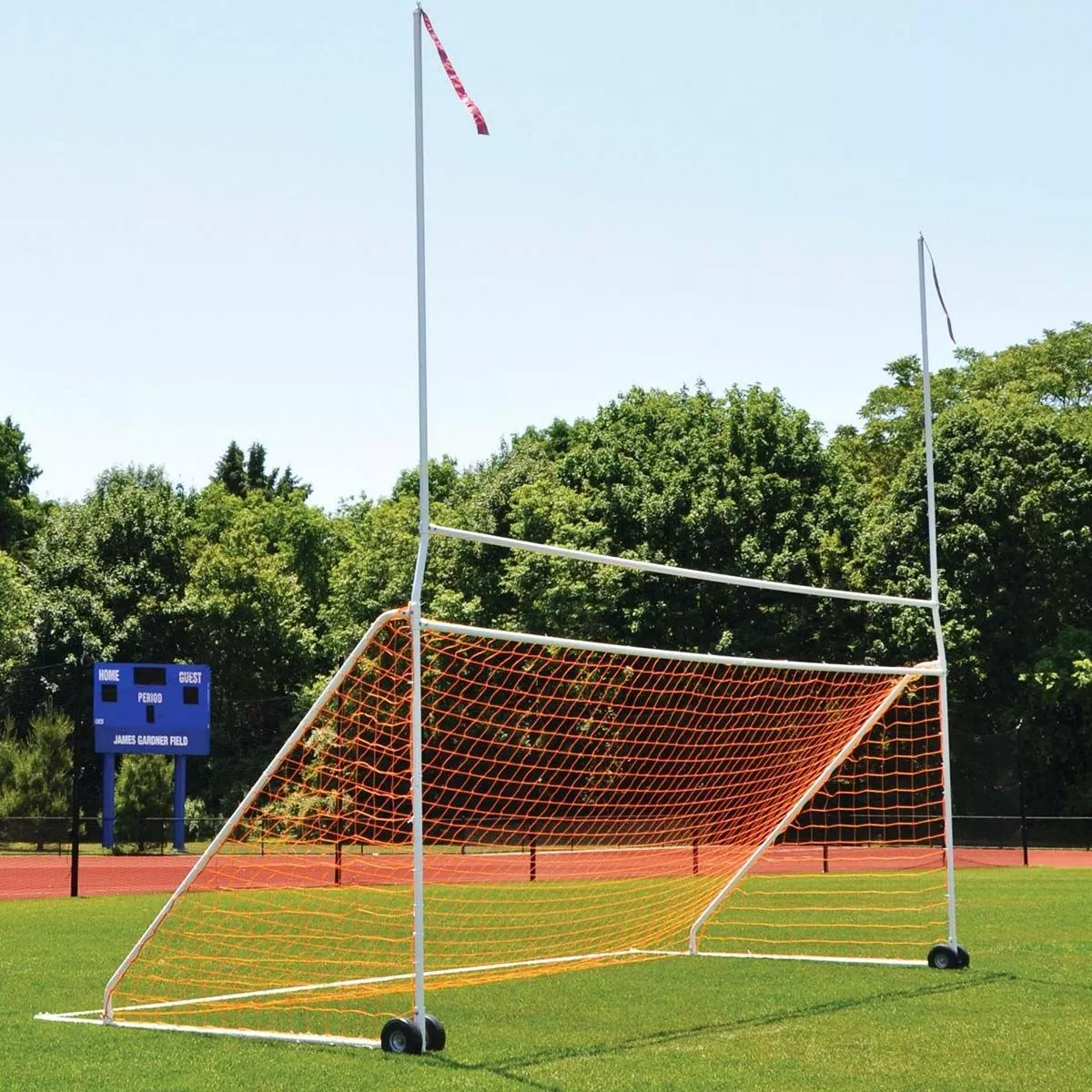 Jaypro 8'x24' Portable Combo Football/Soccer Goal, PCG-800 (ea) 1 Jaypro 8'x24' Portable Combo Football/Soccer Goal, PCG-800 (ea)