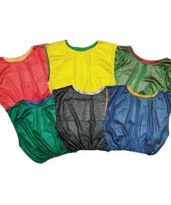 Champion ADULT Reversible Scrimmage Vest Pinnie, RSM Yellow/Green