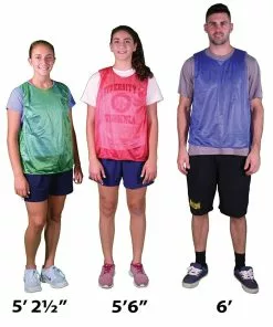 Champion ADULT Scrimmage Vest Pinnie, Open Bottom, PSA Scarlet -Soccer Shop a60 810 1