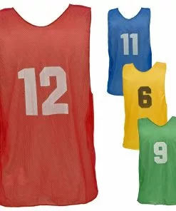 Champion ADULT Numbered Scrimmage Vest Pinnies, PSAN Royal