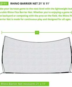 Champion 11'Hx21'W Rhino Flex Lacrosse Barrier Backstop Net 11 Champion 11'Hx21'W Rhino Flex Lacrosse Barrier Backstop Net -Soccer Shop a63 349 4