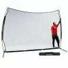 POWERNET 9'Hx12'W Portable Barrier Sport Net Navy