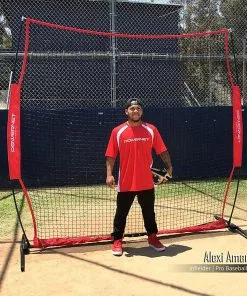 POWERNET 8'Hx8'W Portable Barrier Sport Net -Soccer Shop a63 355 2
