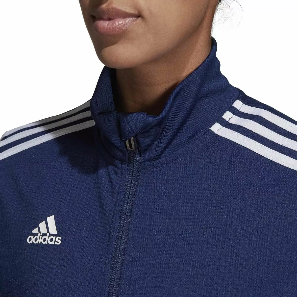 Adidas Women's Tiro 19 Training Jacket Bold Blue 4 Adidas Women's Tiro 19 Training Jacket Bold Blue - Image 4