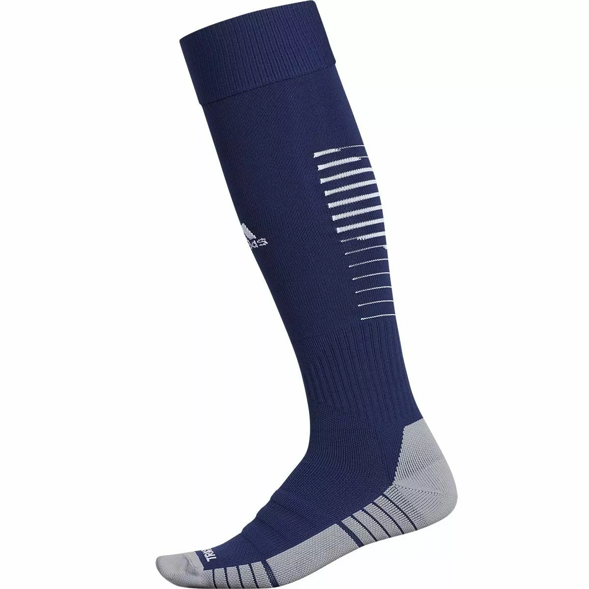 Adidas Team Speed II Soccer OTC Socks Dark Blue 3 Adidas Team Speed II Soccer OTC Socks Dark Blue - Image 3