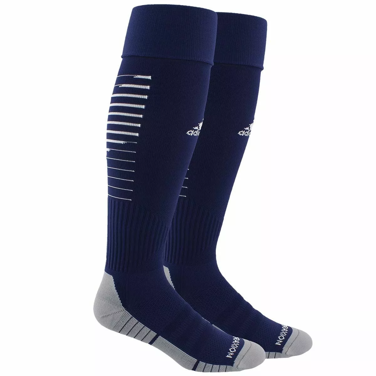 Adidas Team Speed II Soccer OTC Socks Dark Blue 1 Adidas Team Speed II Soccer OTC Socks Dark Blue