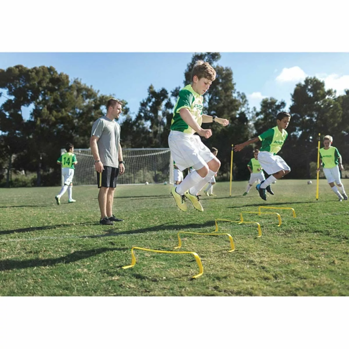 SKLZ 6X Speed & Agility Hurdles, set of 6 5 SKLZ 6X Speed & Agility Hurdles, set of 6 - Image 5