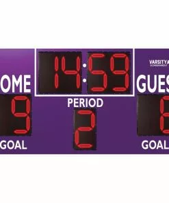Varsity Scoreboards 3430 Soccer / Multi-Sport Scoreboard, 8'W x 4'H