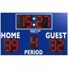 Varsity Scoreboards 3450 Soccer / Multi-Sport Scoreboard, 8'W x 6'H