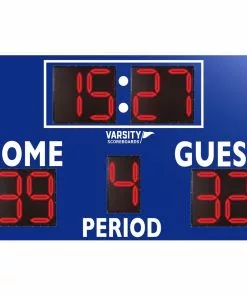 Varsity Scoreboards 3450 Soccer / Multi-Sport Scoreboard, 8'W x 6'H