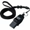 Molten Dolfin Whistle w/ Lanyard Black