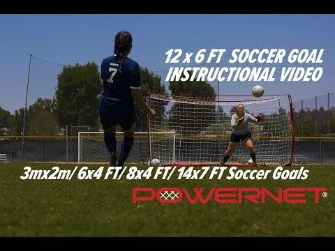 POWERNET 4'x6' Pop Up Soccer Goal 2 POWERNET 4'x6' Pop Up Soccer Goal - Image 2