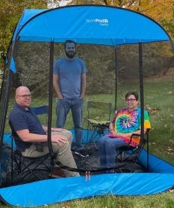 ScreenRoomPod™ SportPod™ Pop Up Insect Screen Tent Royal -Soccer Shop untitled 1 3